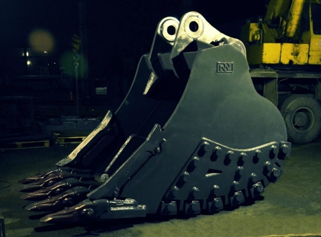 Ковш для экскаватора из резины